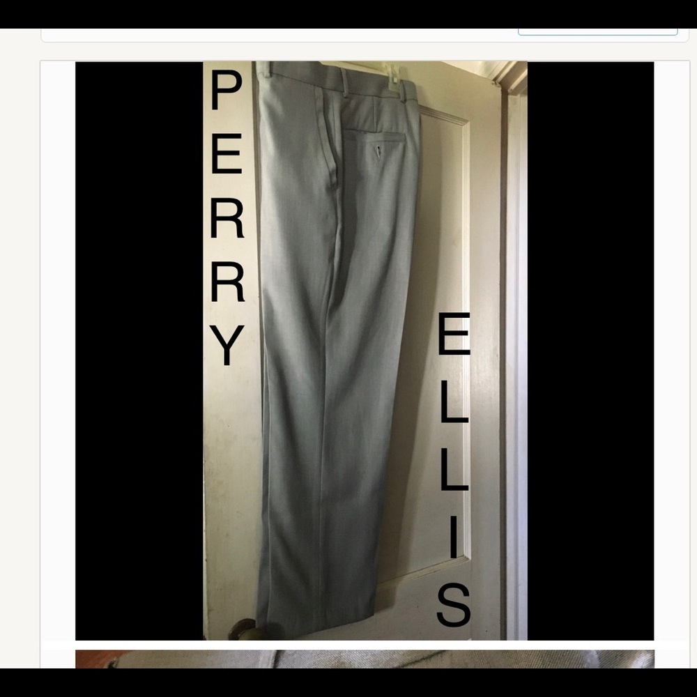 Perry Ellis Portfolio Flat Front Dress Pants